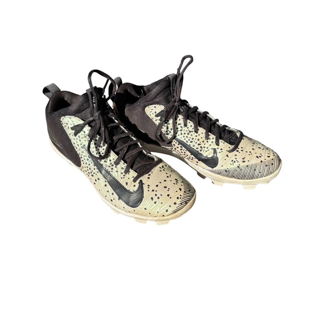 Nike Mens SIZE 10 Mike Trout 3 Pro MCS Pearl Baseball Cleats